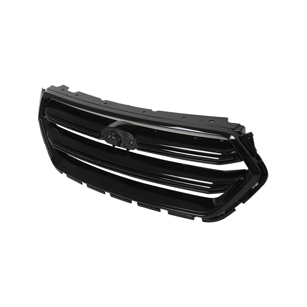 Glossy Black Plastic Front Upper Bumper Grille for Ford Escape (2017â2019)