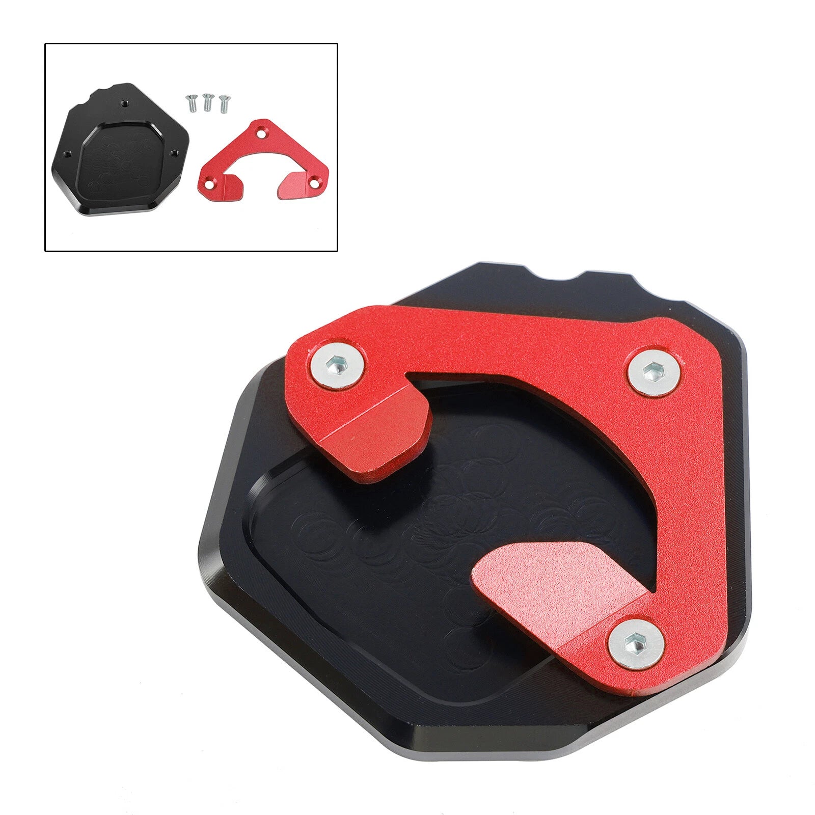 Kickstand Enlarged Plate Pad for Yamaha Tenere 700 (2019–2023)