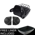Trunk Pad Rack Speakers for Harley Touring Electra Road Glide (2014–2025)