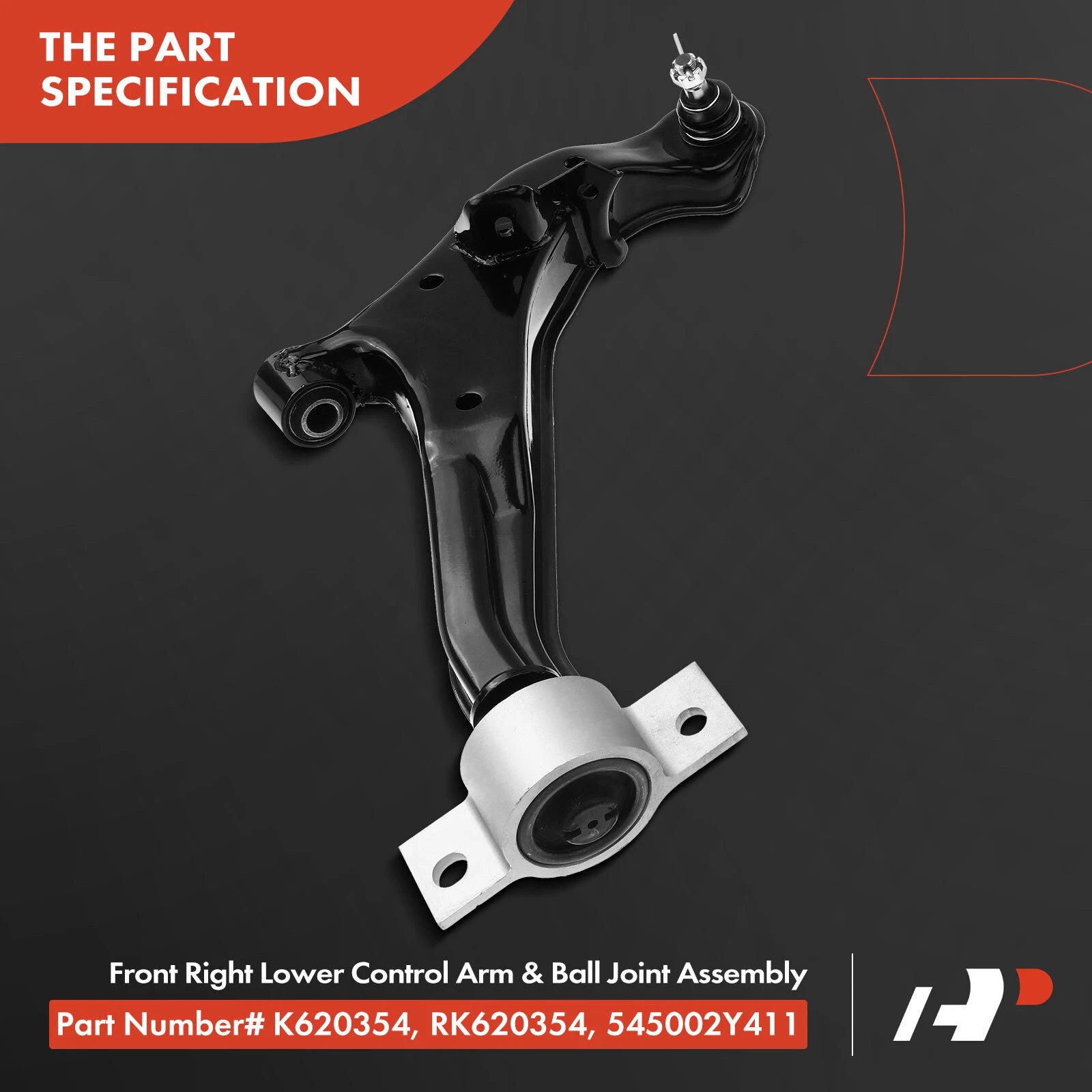 6X Front Control Arm with Ball Joint for Nissan Maxima (2000–2003)