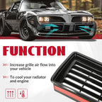 Front Bumper Grill Set for Pontiac Firebird Trans Am (1979–1981)