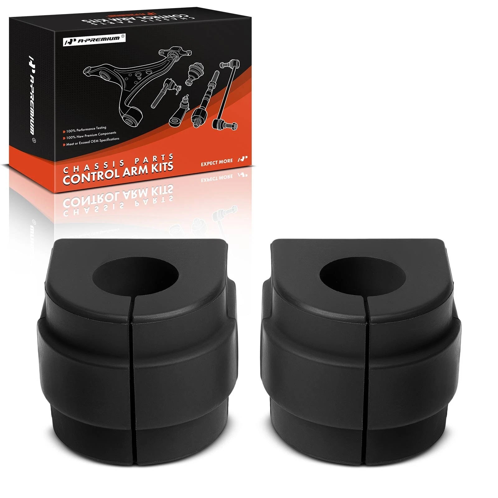 2X Front Sway Bar Bushing Kit for BMW X5 (2000–2006)