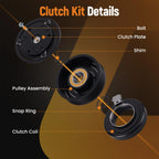 AC Compressor Clutch Kit for Ford E-450 Super Duty (2007)