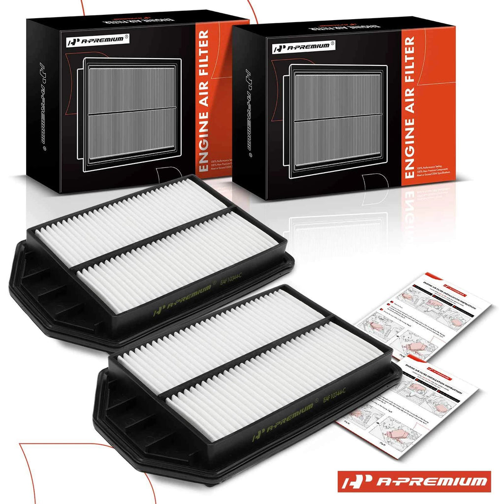 2X Engine Air Filter for Honda CR-V (2007–2009)