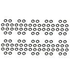 50pcs Retaining Ring Clip with O Ring for Impact Socket Wrench Tool Kit