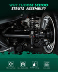 Front Complete Struts Assembly for Volkswagen Passat Rabbit (2006–2009)