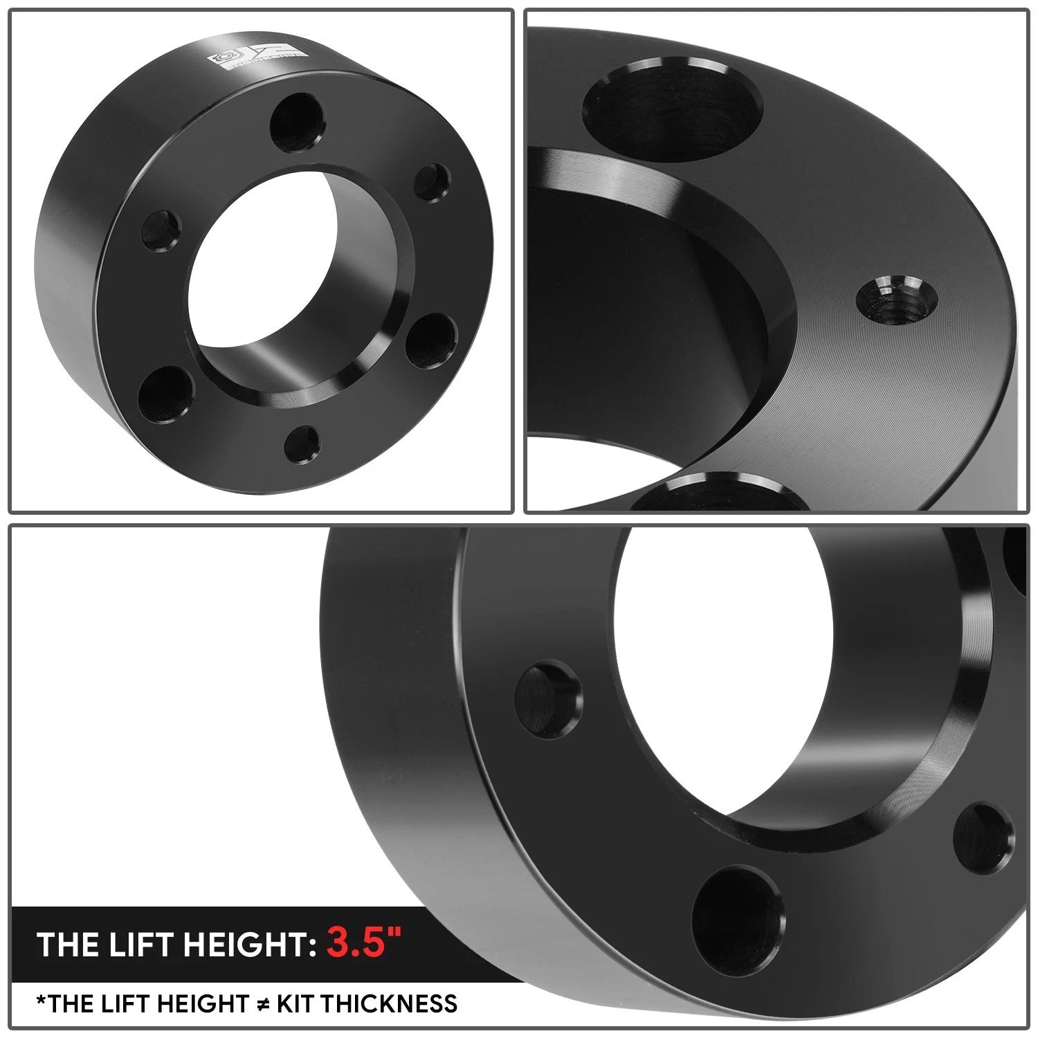 Set of 2 Strut Top Mount Leveling Lift Spacers for Nissan Titan Armada (2004–2024)