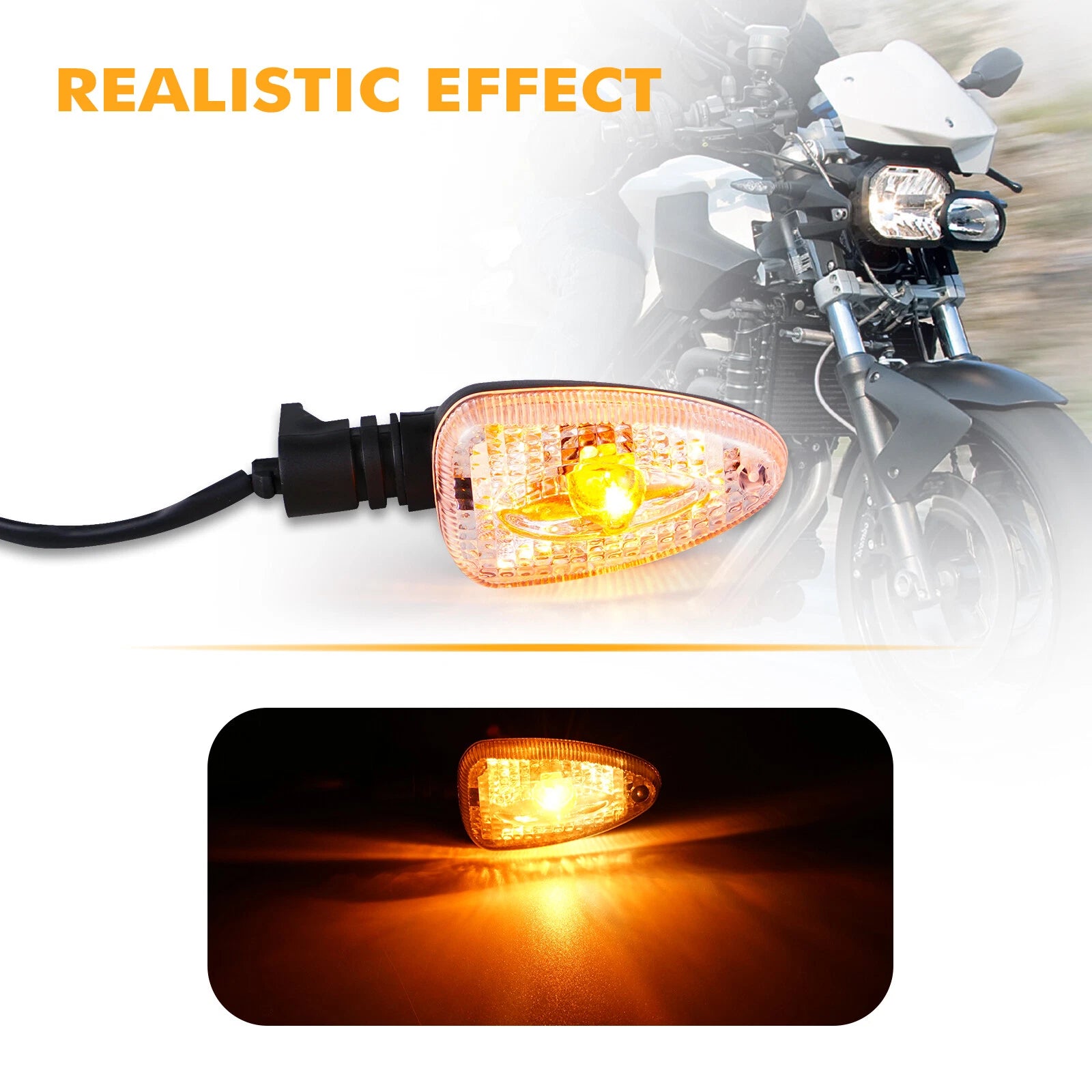 Turn Signal Indicator Lights Bulbs for BMW K1200R K1200S K1300R R1200GS HP2
