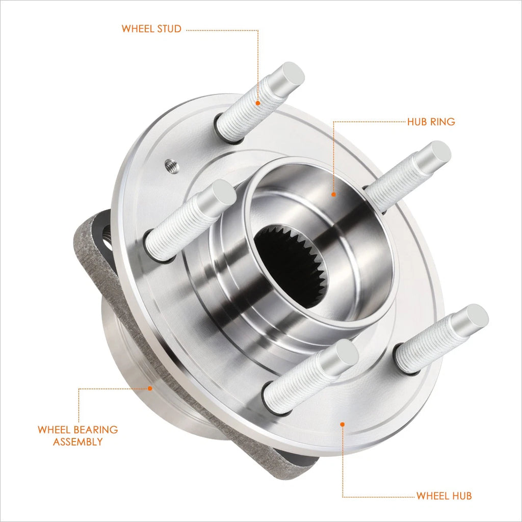 Set of 2 Wheel Hub Bearing Assembly for Buick Verano/Cadillac ATS (2012–2019)