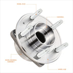 Set of 2 Wheel Hub Bearing Assembly for Buick Verano/Cadillac ATS (2012–2019)