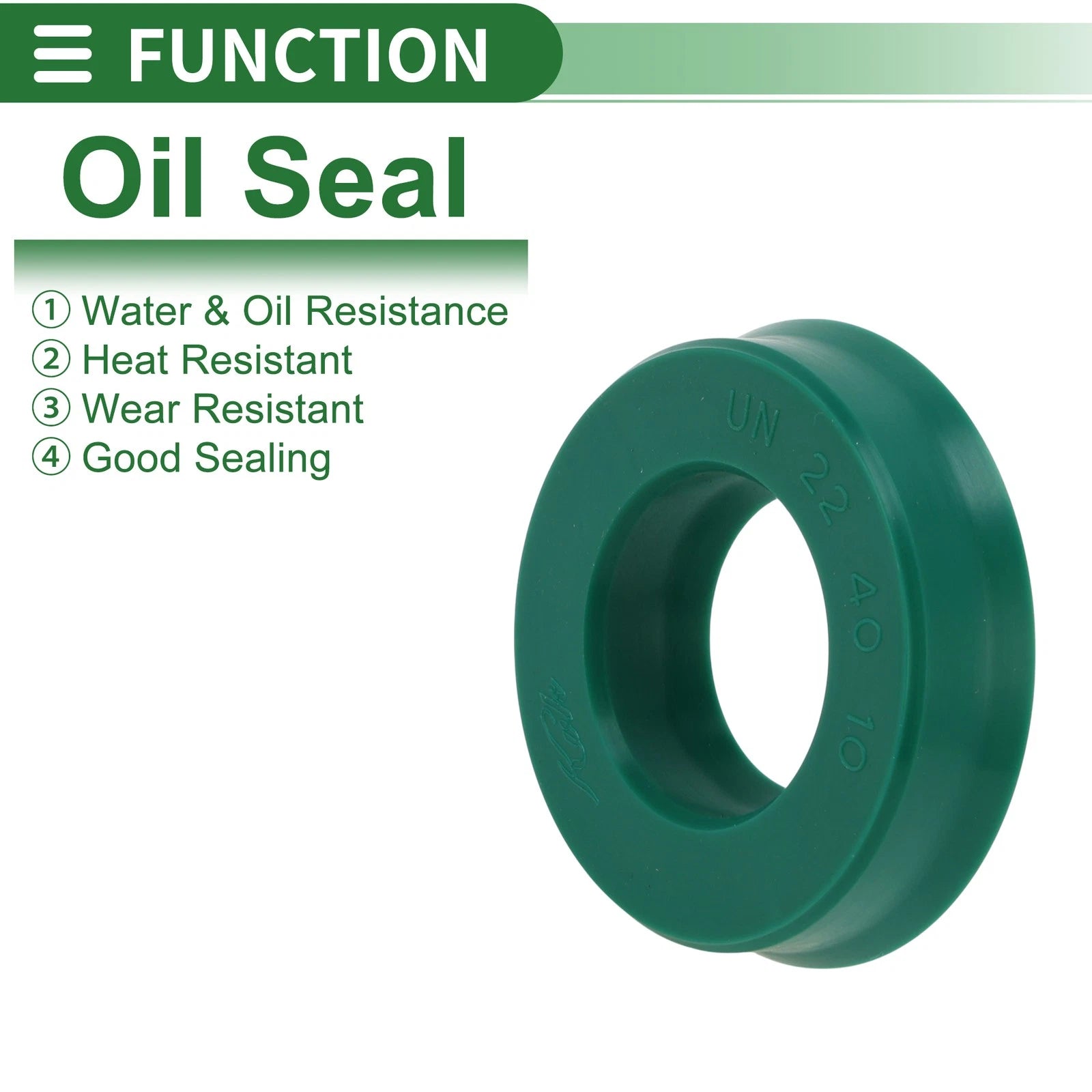 Set of 5 Oil Seal Rotary Shaft Seal 22x40x10mm High Pressure for Various Models