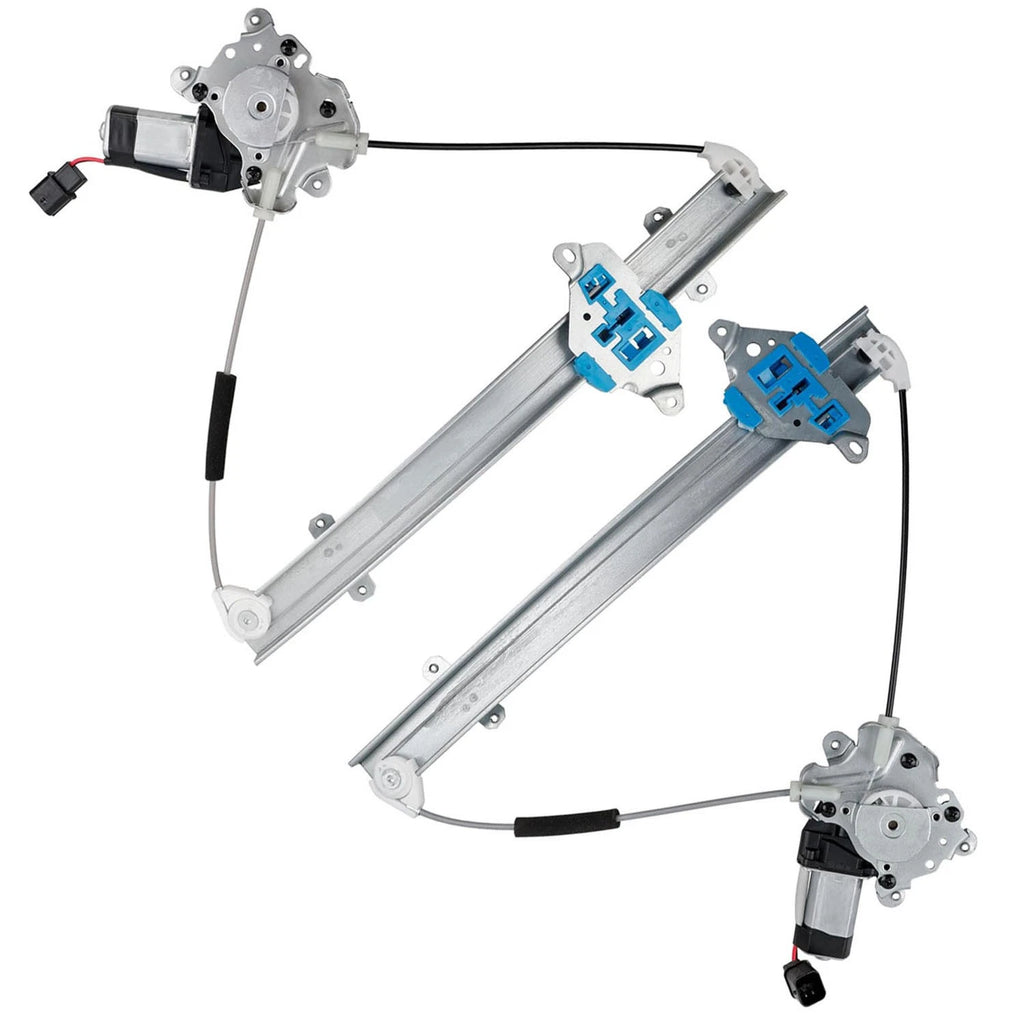Set of 2 Power Window Regulators w/Motor for Mitsubishi Outlander (2003–2006)