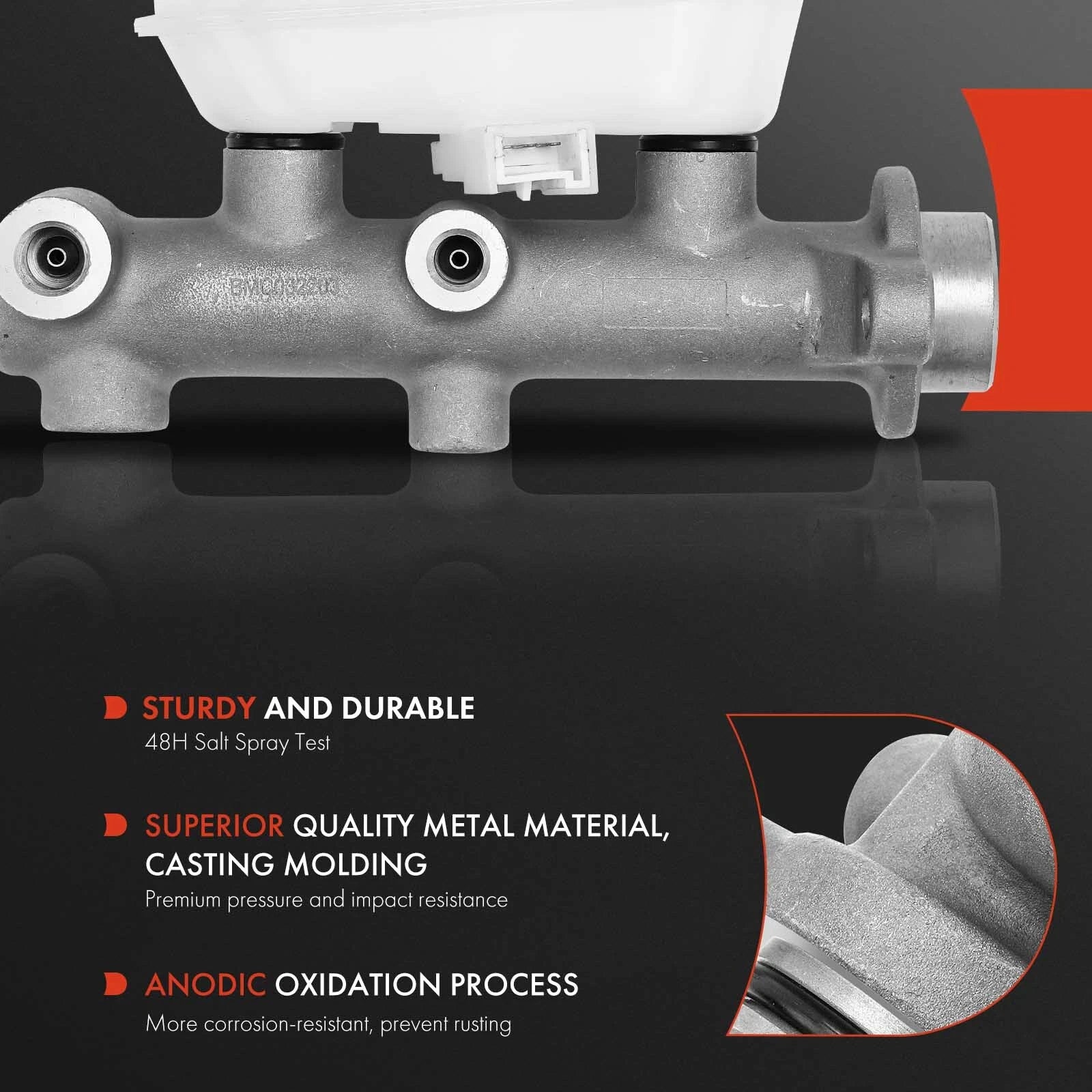 Brake Master Cylinder with Reservoir for Ford Aerostar (1987–1989)