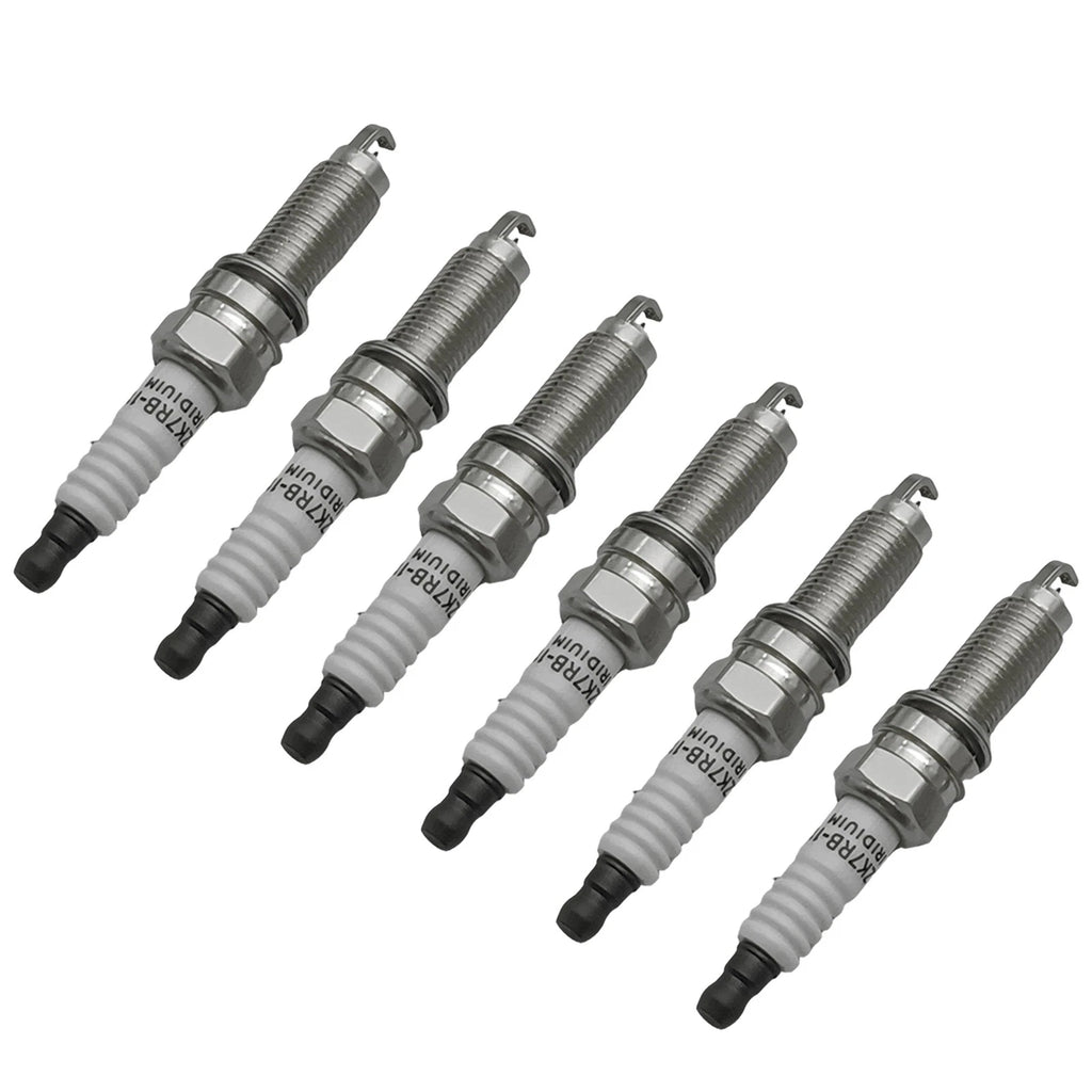 Set of 6 Double Iridium Spark Plugs for Honda Odyssey Ridgeline, Acura MDX (2018–2021)