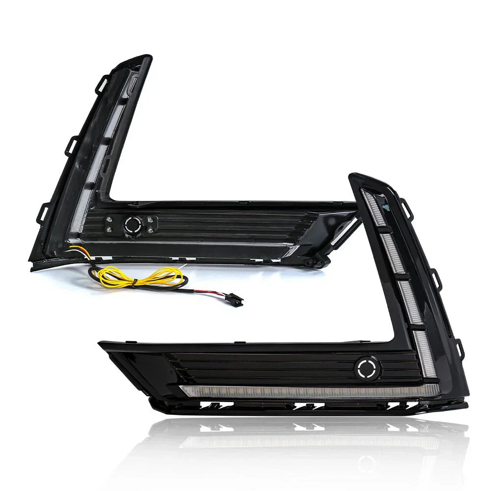 LED DRL Fog Lights for Honda CR-V (2017-2023)  Left + Right Daytime Lamps