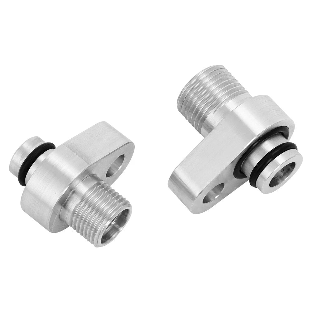 AC Compressor Adapter Fittings for Ford Coyote Swap (2007–2017)