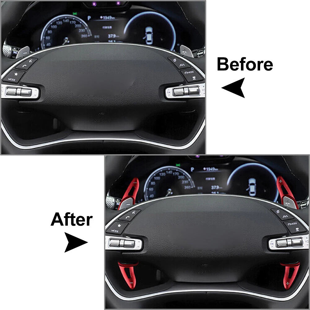 Steering Wheel Paddle Shifter Extension for Genesis GV70 G80 (2021–2023)