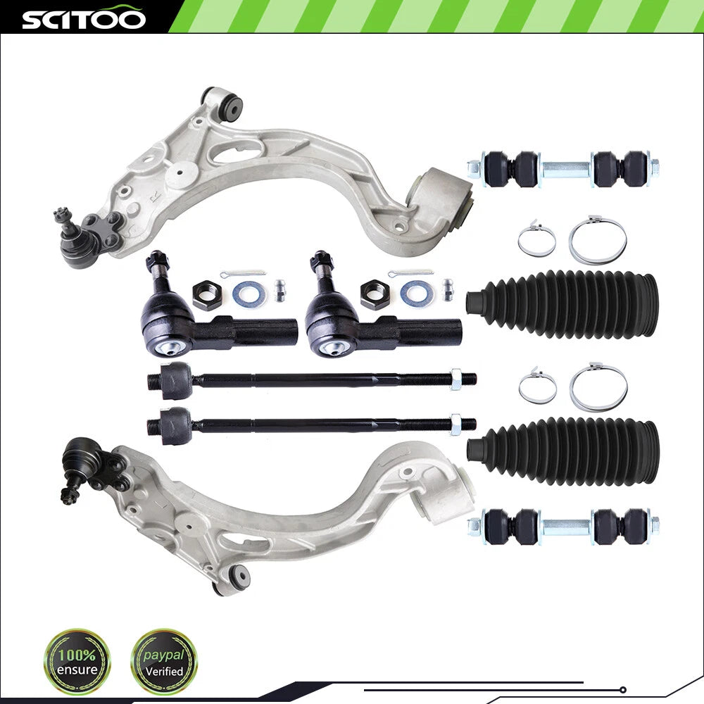 Front Control Arm Tie Rod Sway Bar for Cadillac DeVille Pontiac Bonneville (2000–2005)