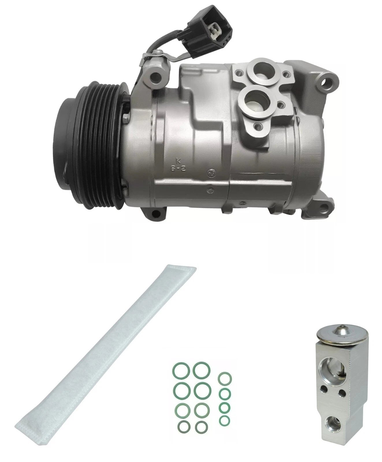 AC Compressor Kit Replacement for Cadillac SRX 3.6L V6 (2007–2008)