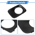 Front Right Fog Light Grill No.HO1039101 for Honda Pilot (2009–2011) Black ABS