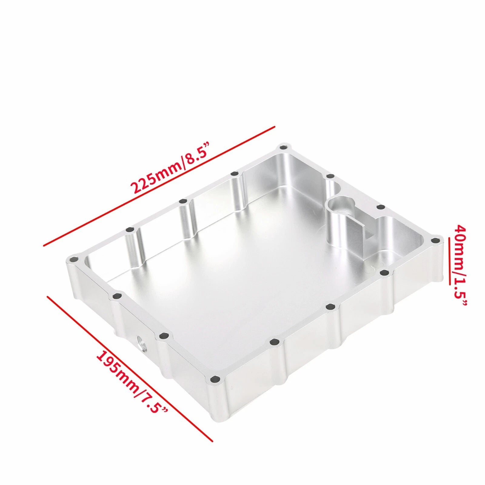 Low Profile Billet Oil Pan for Suzuki GSXR 1000 (2001–2008)