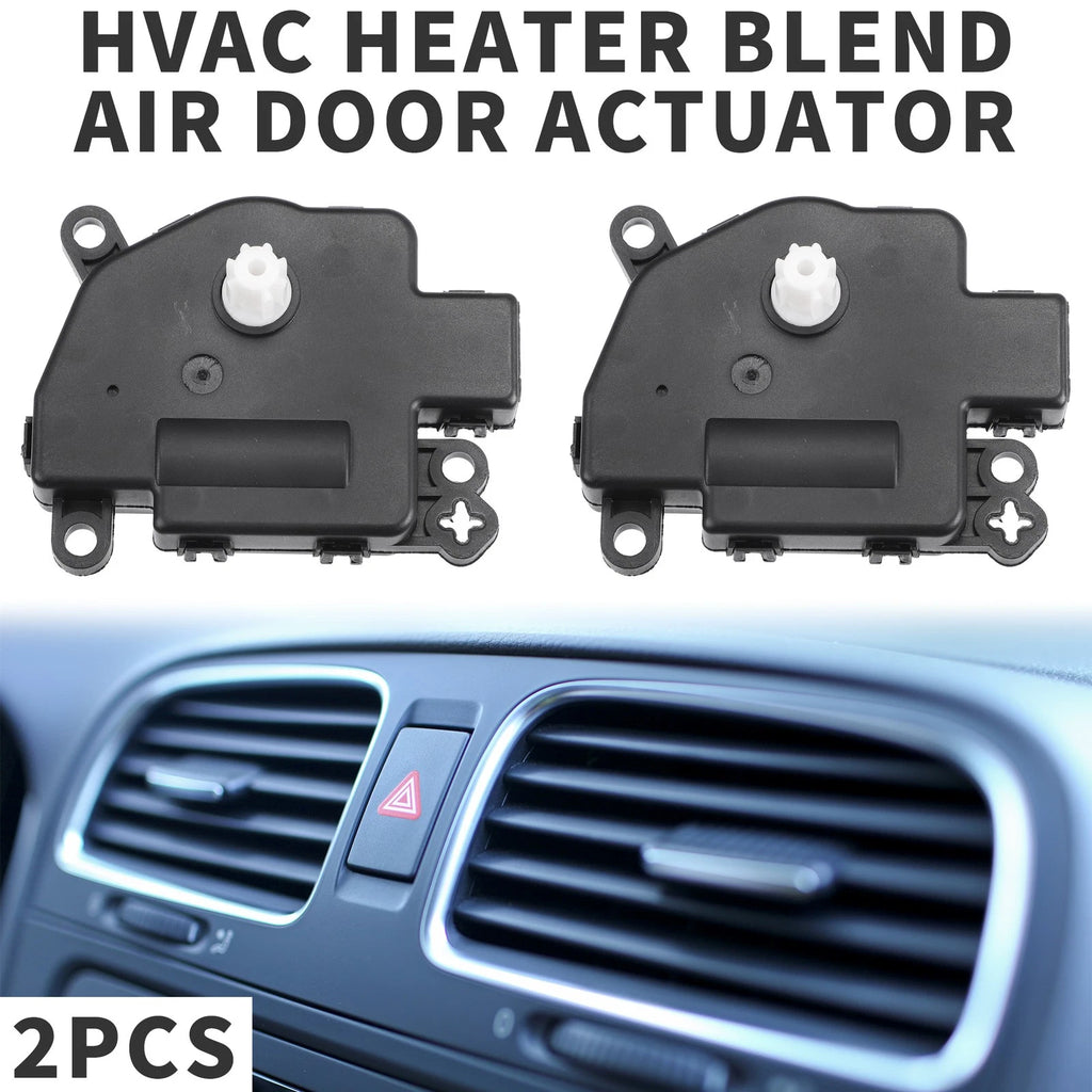 2X No.7L1Z19E616C HVAC Heater Blend Door Actuator for Ford Expedition (2007–2008)