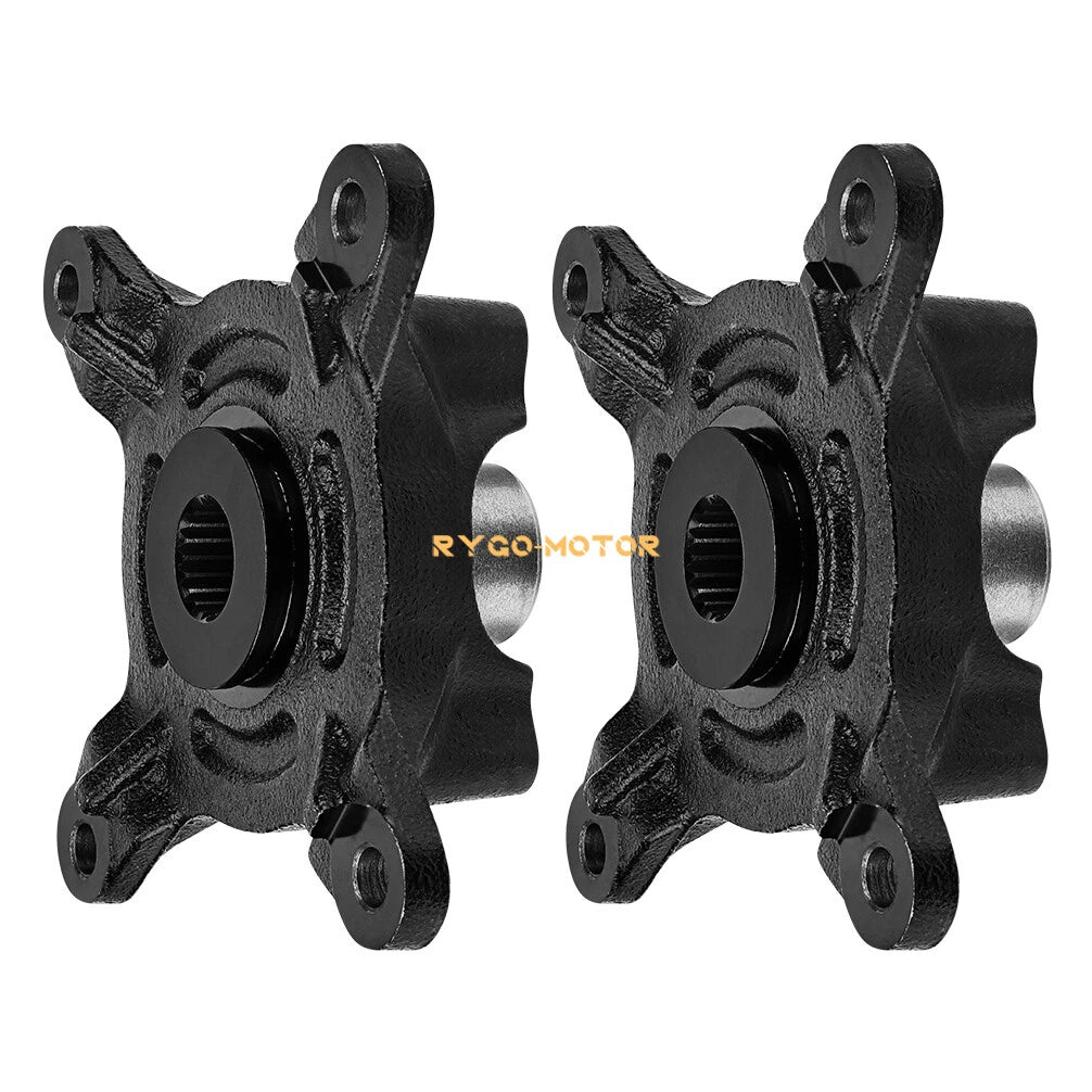 2 Front Wheel Hubs for Polaris Ranger 400 425 500 570 650 700 800 (2006–2021)