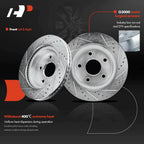 Front Drilled Brake Rotors & Ceramic Pads for Ram 1500 (2006-2010)