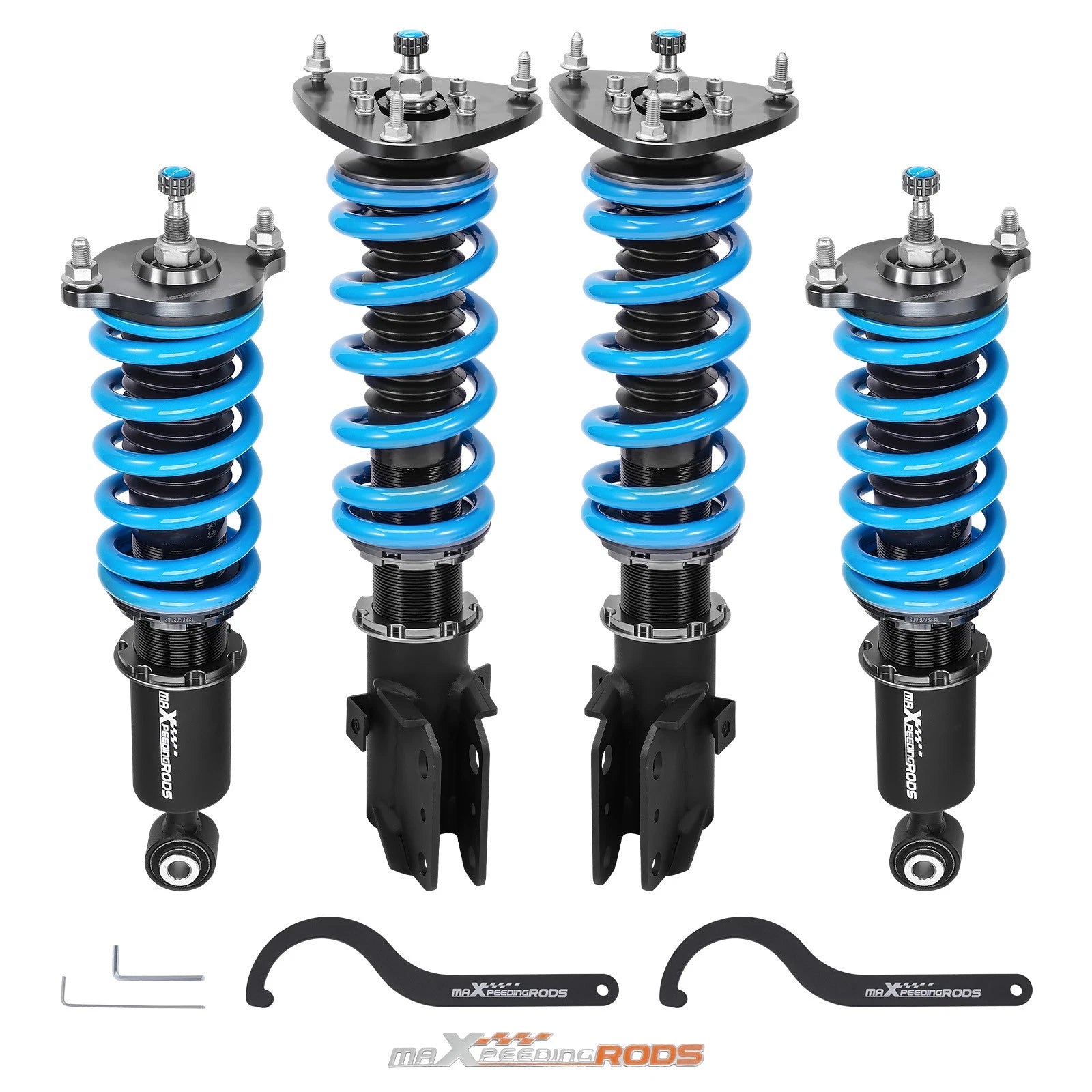 2X Adjustable Coilover Suspension Struts for Subaru Baja (2003–2006)