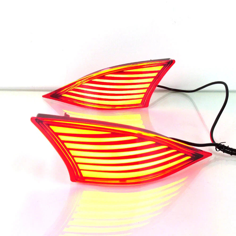 Red Lens Bumper Reflector Fog Lamp Turn Signal Light for Lexus IS (2014–2016)