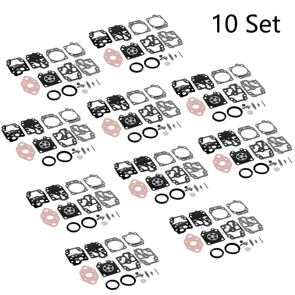 Set of 10 Carburetor Gasket Repair Kit for Honda GX22/31, Echo GT1100 (K20-WYL)