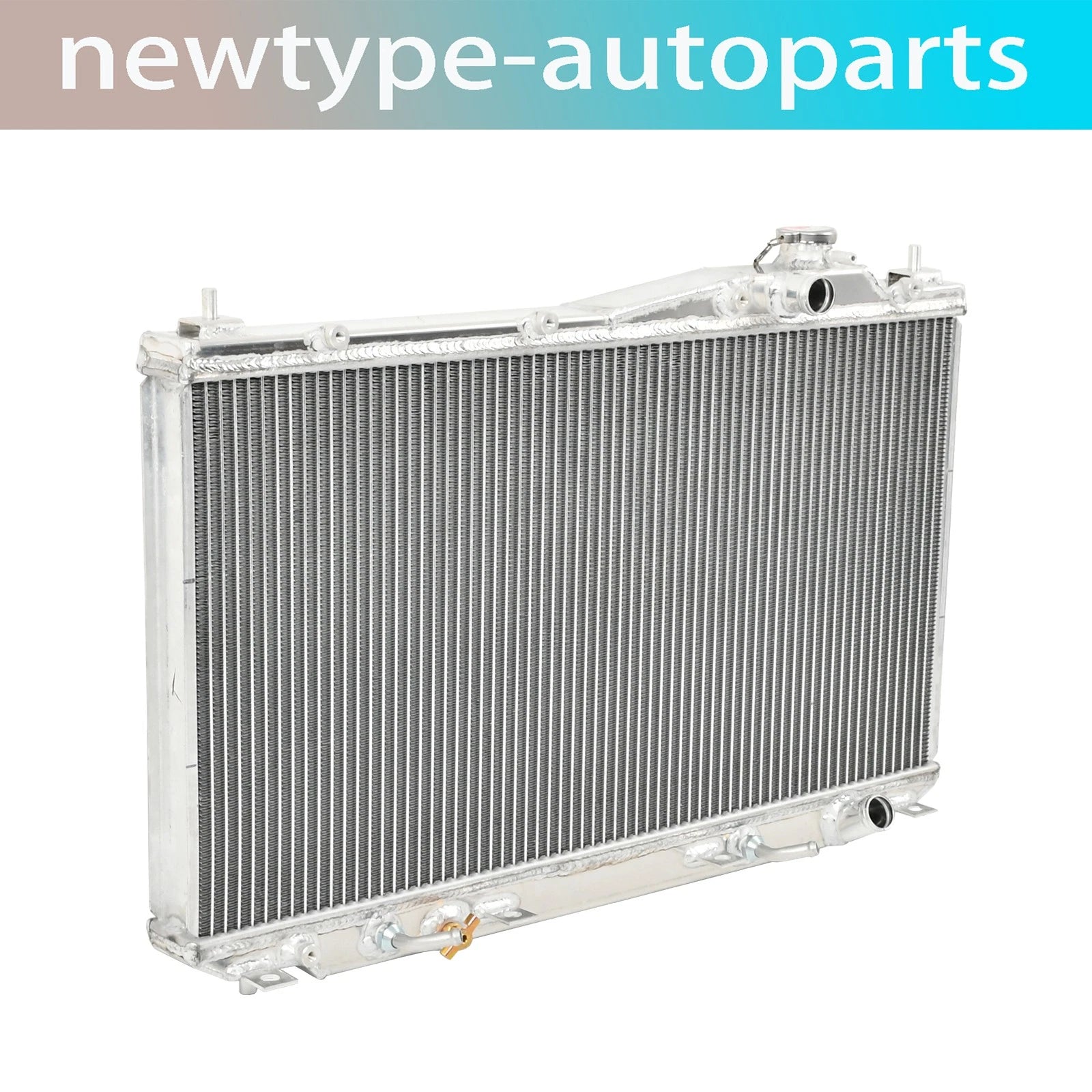3 Row Aluminum Radiator for Honda Civic/Acura EL (2001–2005)