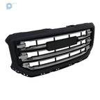 Front Grille for GMC Sierra 1500 (2016–2019) Black Gray Chrome Plating