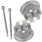 Front Axle Nuts for Honda TRX 250 300 400 450 700 (90309-HC4-000)