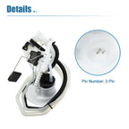Set of 1 Fuel Filter with Pressure Regulator for BMW 128i 135i 325xi (2008–2013) 16117163295