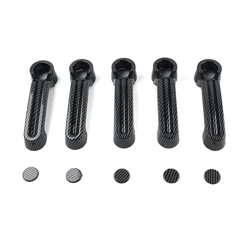 Exterior Door Tailgate Handle Cover Trim for Jeep Wrangler JK, Liberty (2007-2018)