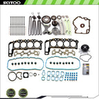 Timing Chain Kit & Head Gasket Bolts Set for Dodge Dakota Jeep (4.7L)