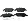 Set of 2 Brake Disc and Pad Kits for Audi S4 S5