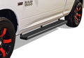 Running Boards for Dodge Ram 1500 Quad Cab (2009–2018) - 6 Inch Matte Black