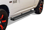 Running Boards for Dodge Ram 1500 Quad Cab (2009–2018) - 6 Inch Matte Black