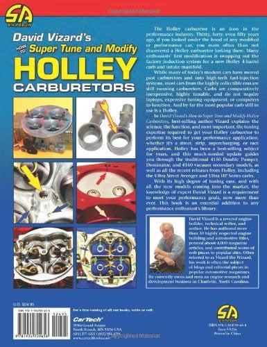 Holley Carburetor Tuning Guide for 4150 & 4160 Models (Universal)