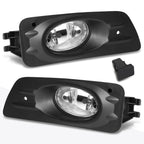OE Style Clear Lens Front Fog Lights + Switch + Wire for Honda Accord (2006–2007)
