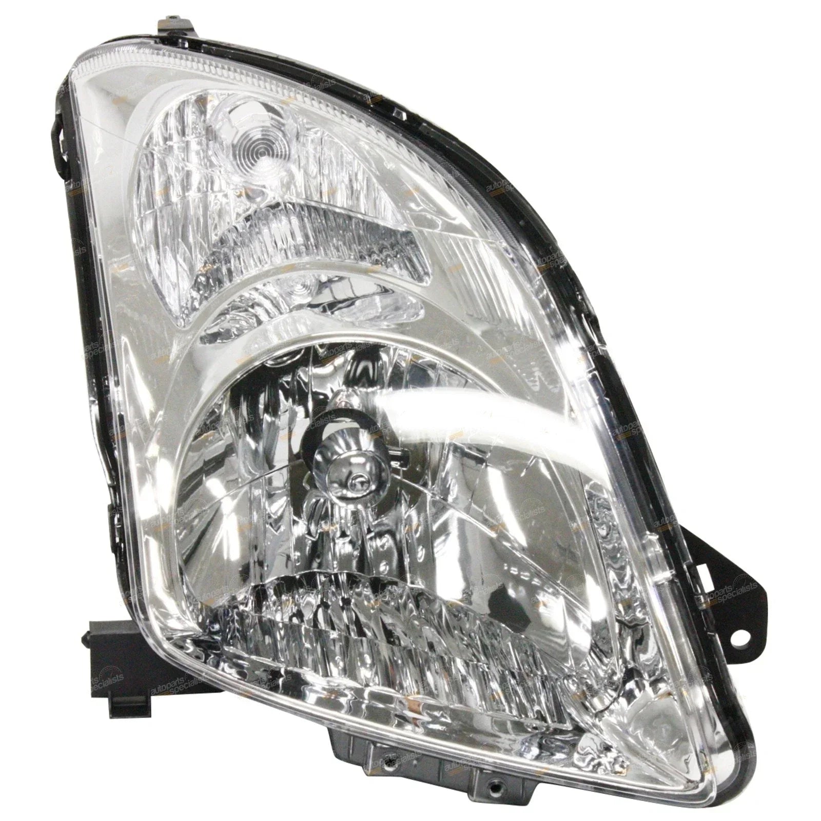 Pair Chrome Headlights for Suzuki Swift Hatch (2005 - 2010)