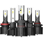 Set of 5 AUXITO LED Headlight Bulbs 9005 H11 H7 H4 9006 H1 40000LM