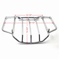 Chrome Air Wing Tour Pak Luggage Rack Rail for Harley Touring (FLHT FLHX FLHR FLT)