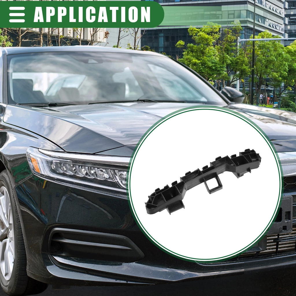 Front Bumper Support Bracket for Honda Accord (2015–2019) No. 71198-T2A-A01 Black