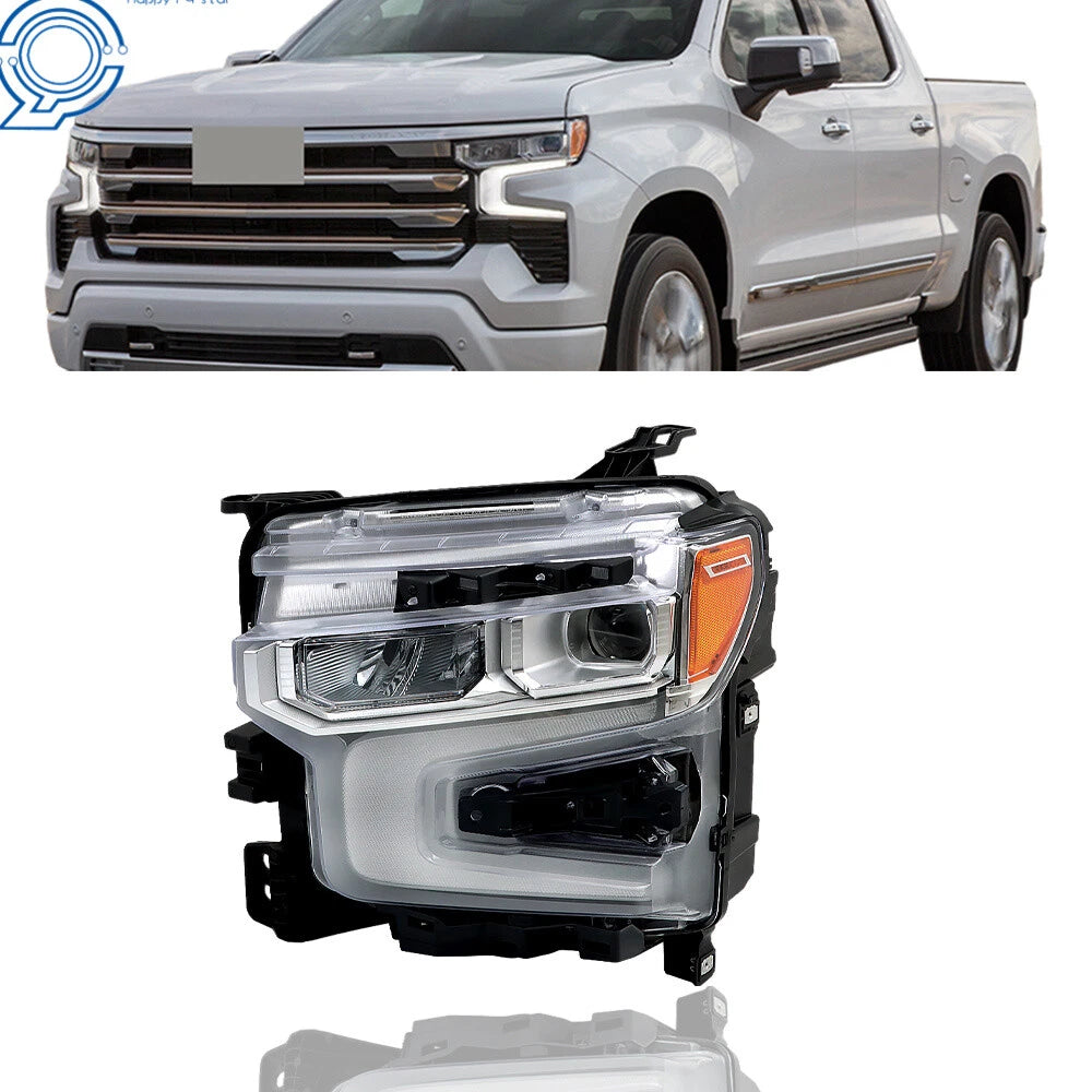LED Headlight for Chevy Silverado 1500 LTZ (2022–2024) Driver Side