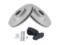 Front Brake Pad and Rotor Kit for Mazda CX-7 (2007–2012) WB387WQ