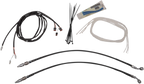 1-1/4" EZ Install Pointed Top Handlebar Kit for Harley (14")