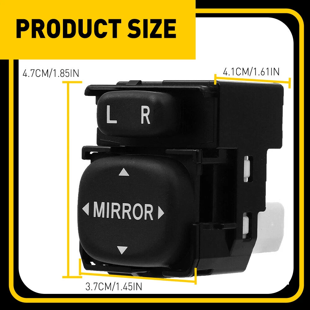 Power Control Mirror Switch for Toyota 4Runner, Prius C, Scion (2010-2020)